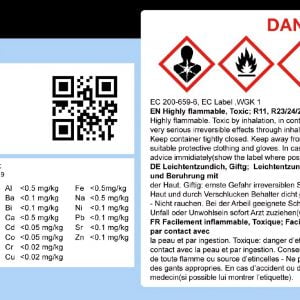 GHS Compliant Chemical Drum Laser Label Printer