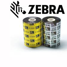 Zebra Mobile 05555BK110D Wax Resin Thermal Transfer Ribbon From PaladinID
