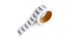 roll of custom pre printed barcode labels